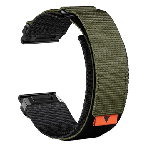 [�����ȓX] �ɓK�pGarmin Fenix 8 47 mm�AFenix 7/6 Pro�AEpix 2�����e�[�v�AQuickFit 22/26 mm�������S�i�C�����҂݃e�[�v(Military green,22mm)