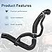 Panwarmoll Engine Radiator Coolant Outlet Hose Fit for Jeep Compass Altitude/Latitude/Limited/Sport 2.4L 2017-2022 Replace # 68380330AA 68380330AB 68249896AC Lower Coolant Reservoir Radiator Pipe