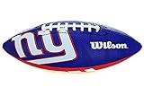 wilson nfl junior. super grip football Adecuado para niños debido a su tamaño más pequeño y al diseño llamativo para distinguirlo con facilidad