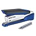 PaperPro inPOWER+28 Executive Stapler - 3 in 1 Stapler - One Finger, No Effort, Spring Powered Stapler, Blue/Silver (1118)
