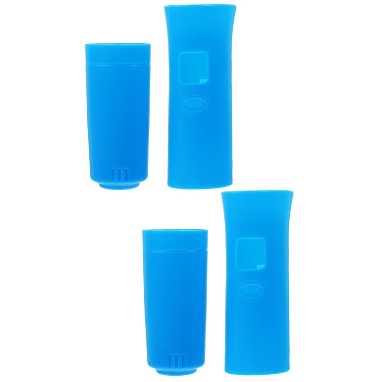 Milisten 2 Sets Full Protection Cover for Mic Non-slip Silicone Sleeves for Microphone Easy Install Remove