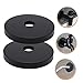 Mipcase 4pcs Plumbing Cover Plate for Water Pipes Easy Install Escutcheon Flange for Shower Kitchen and Bathroom Fixtures No Tools Required