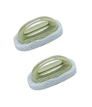 Scrubber Brush for Bathroom Kitchen Floor Cleaner, Floor Scrub Pad, Tile Cleaning Scrubber Brush, Sink Cleaning Brush (Pack of 4)