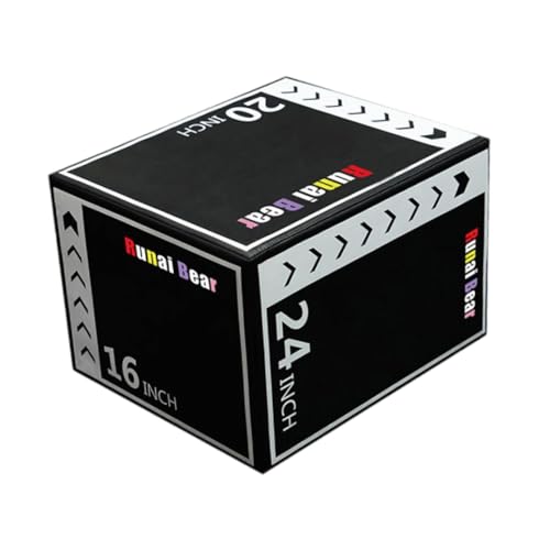 Pegciuho Plyometric Jump Box for Home Strength And Conditioning Training, Multifunctional Gym Exercises, Style B - Image 7