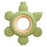 BEBEDOO - Anneau de Dentition en silicone et bois –...