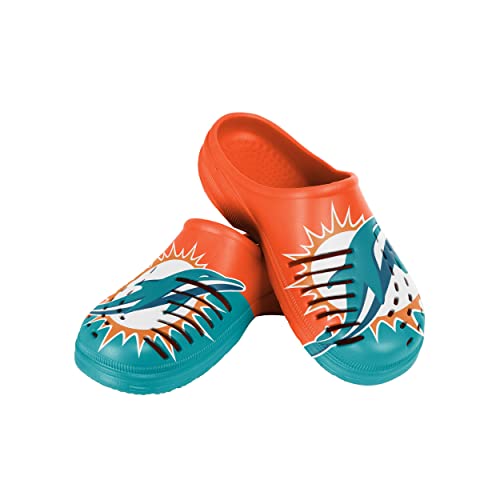 Image of FOCO Men's NFL Team Logo Garden Water Sandals Shoes Slipper Clogs