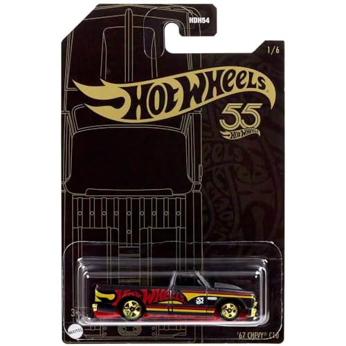 Hot Wheels Chevy C10 Pearl y Cromo 1:64 miniatura 1