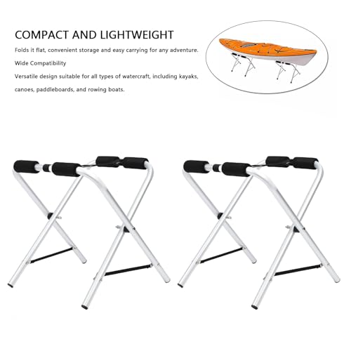 Support de kayak pliable AMONIDA pour éviter l'encombrement des canoës - 5