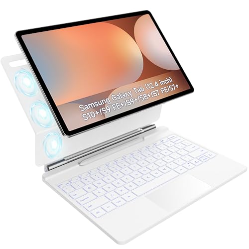 HOU Keyboard for Samsung Galaxy Tab S10+ Plus/S9+ Plus/S...