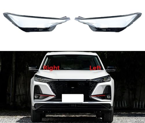 Couvercle de lampe frontale ChangAn CS75 Plus : coque en verre polycarbonate - 2