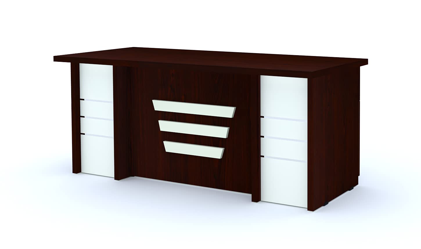 DURAFUR Executive Office Table with Multi Storage Space Made of Century