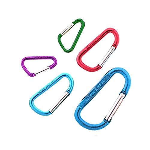 Stansport Mosquetões (pacote com 5), cores sortidas