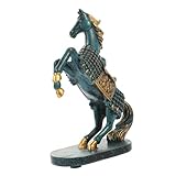 Statues pour la décoration intérieure - elles sont fabriquées en , ce qui est facile à nettoyer et le fond plat garantit qu'elles reposent de stable la table, décoration d'étagère à
