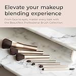 Professional Brush Collection - Ergonomical Makeup Brushes Set with 8 Brush Heads - Professional Makeup Brush Set for Face & Eyes - For Makeup Application - Image 2