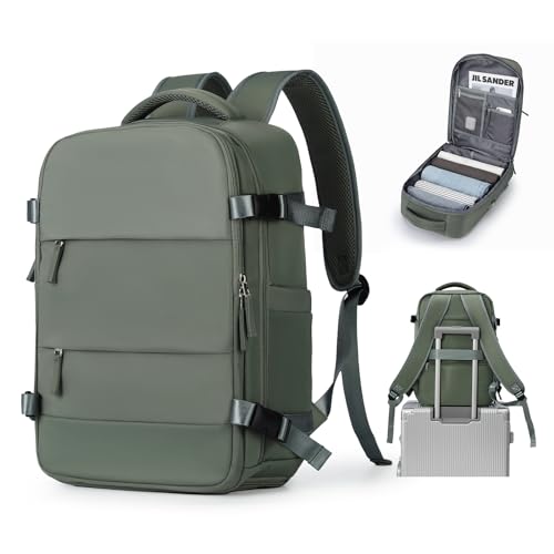 Bjlfs Mochila Viaje Cabina Avion 42 31 17 Para Ryanair Maletas De Viaje Cabina Avion Bolsa De Cabina Para Easyjet Equipaje De Mano Cabina Avion Mochila De Senderismo,Verde Bjlfs Mochila Viaje Cabina Avion 42 31 17 Para Ryanair Maletas De Viaje Cabina Avion Bolsa De Cabina Para Easyjet Equipaje De Mano Cabina Avion Mochila De Senderismo,Verde