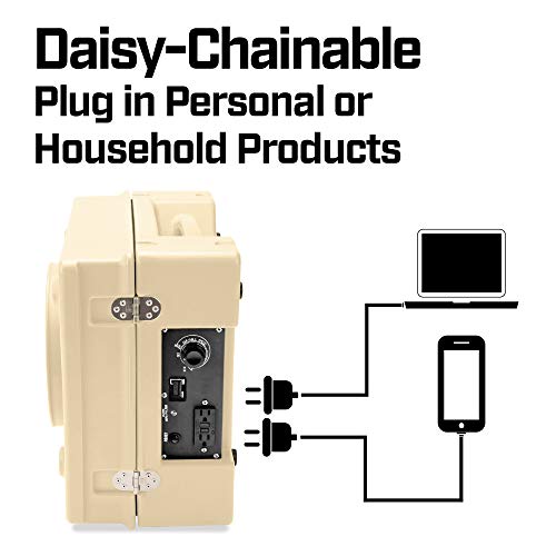 B-Air AP-450 Max Professional Grade Air Purifier Scrubber for Household Use, 450 CADR, Water Damage Equipment, Eggshell White - Image 3