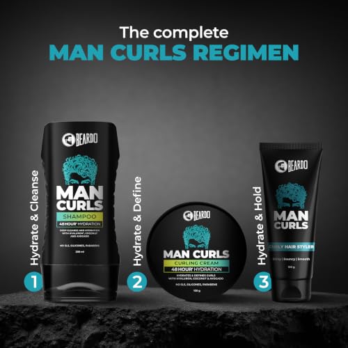 BEARDO Store Beardo Man Curls Shampoo 200ml - Image 8