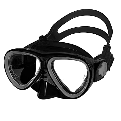 Ist M59K Twingo Youth Dual-Window Snorkeling Mask (Black) #TOP26