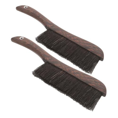 GLEAVI 2 Cepillos De para Cama Escoba Banco Plumero Pequeño Cepillo De Limpieza para Sofá Teclado Sofá Suministros De Limpieza para Oficina Mostrador Muebles Cepillo De