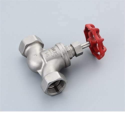 1-1/2" Globe Valve NPT 200PSI Stainless Steel 304 Full Port Water Oil Gas