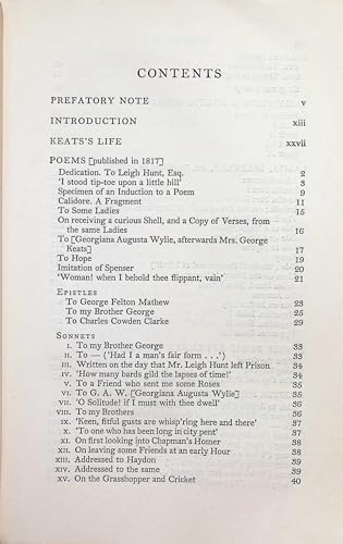The Poetical Works of John Keats B000SZ9SMS Book Cover