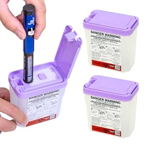 Finepro FP208 0,2L Nadelentsorgungsbehälter 3er Pack