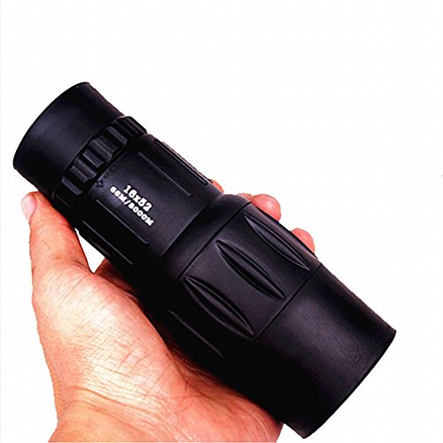 Télescope monoculaire 16X52 télescope haute définition noir pour observation outdoor