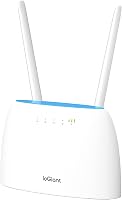 ioGiant AC1200 4G LTE Router SIM kártyához - Dual Band WiFi (867Mbps/5GHz, 300Mbps/2.4GHz), 150Mbps letöltési sebesség, 64 eszköz csatlakozt 1