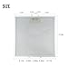 Silver Stainless Steel Mesh Range Hood Grease Filter,320x320x9mm Compatible with Most Leading Brands of Range Hoods and Extractor Vents