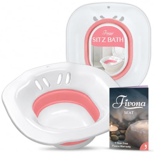 Fivona Sitz Bath for Toilet Seat Postpartum and Hemorrhoids Care