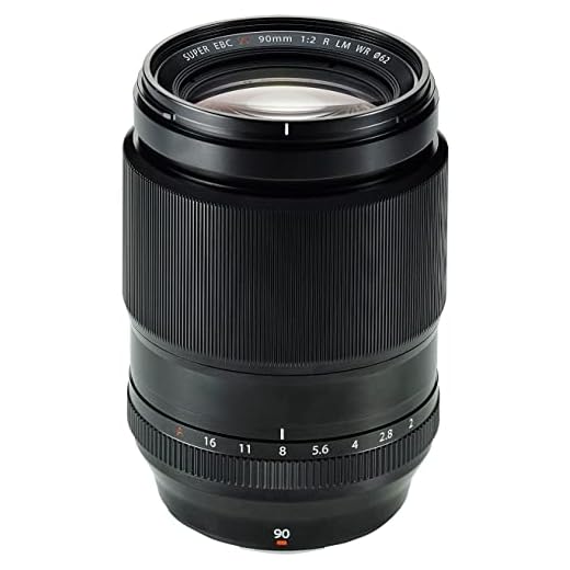 Fujifilm 16463668 XF WR Kamera-Objektiv (90 mm) schwarz