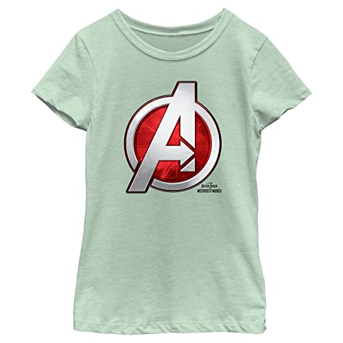 Marvel Girl's Avengers Logo T-Shirt