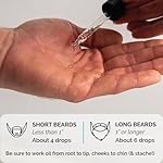 ZEUS Natural Beard Oil, Premium Conditioning Beard Oil to Soften Beard & Mustache – MADE IN USA (Sandalwood) 1 oz. - Image 5