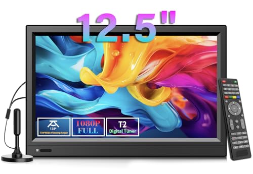 ZOSHING 12.5" TV with Freeview and HDMI