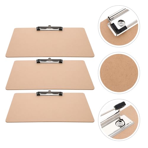 Planchettes à pince avec support rigide portable pour protéger vos documents - 4