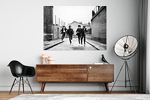 Affiche des Beatles – The Beatles print – A Hard Day’s Night – Impression encadrée ou non encadrée | A2 (59.4×42.0cm… - Les Beatles, Paul McCartney, John Lennon, RIngo Starr, George Harrison Affiche des Beatles - The Beatles print - A Hard Day's Night - Impression encadrée ou non encadrée | A2 (59.4x42.0cm… – Image 6