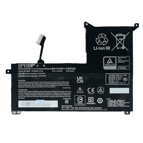 Image of NP50BAT-4-54 Laptop Battery 54Wh 6-87-NPSKS-53G00 4ICP7 /60 /57