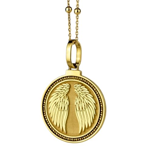 Pendentif rond en argent 925, le cadeau idéal gravé d'un symbole onirique unique