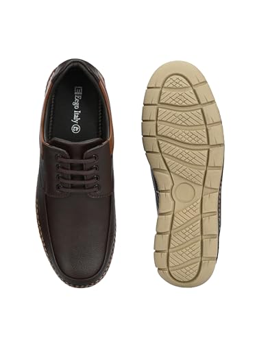 Image of Eego Italy Stylish and Comfortable Men's Casual Lace Up Shoes