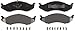 Raybestos PGD477M Professional Grade Semi-Metallic Disc Brake Pad Set