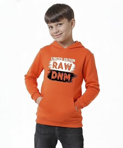 Image of KYDA KIDS Boys 100% Cotton Hooded Neck Long Sleeve Sweatshirt with Hoodies Winter Wear