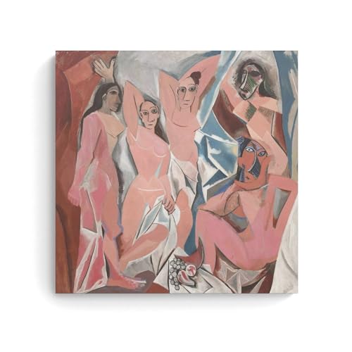 Póster de Pīcasō's Les Demoiselles D'Avignon (30 x 30 cm)