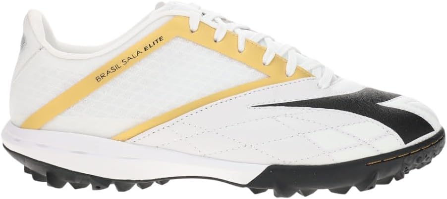 Diadora Brasil Sala Elite Turf Soccer Shoe - Unisex, Ultra-Soft Leather Interior, Breathable Mesh Exterior, Anti-Abrasion Rubber Sole