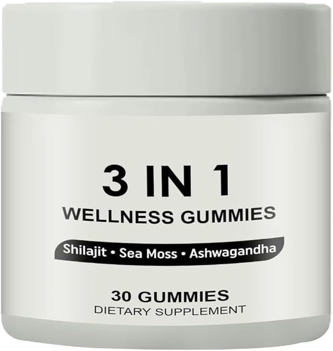 3 in 1 Gummies for Men Supports Natural Energy