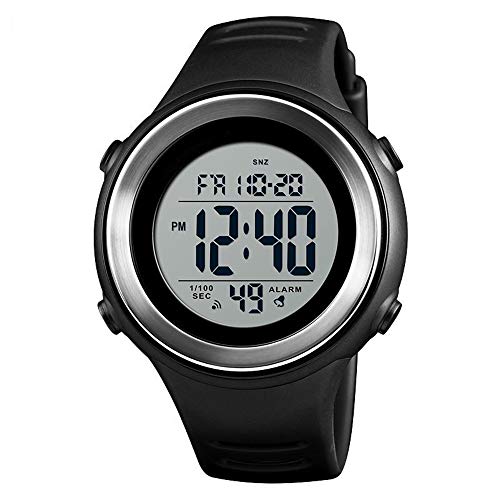 Consejos y reviews para comprar Lámparas LED resistentes al agua los 7 más buscados. 37 Reloj de pulsera para hombre de moda simple EL, reloj de pulsera deportivo al aire libre, cronómetro, cronómetro digital, resistente al agua, para hombre, reloj digital, Negro...