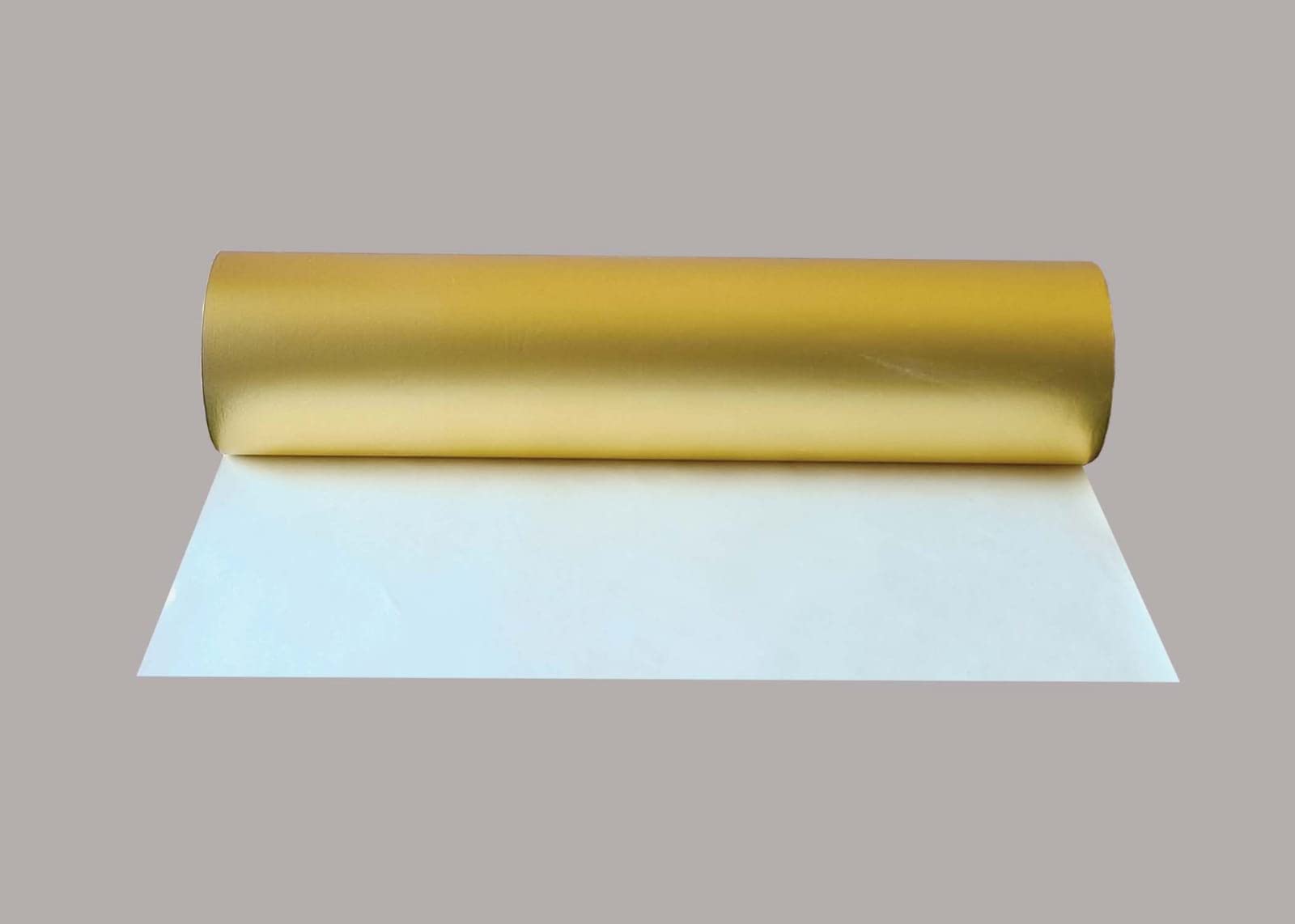Polaris Fox Gold Aluminum Foil for Food Wrapping 1KG - Paper Foil with Coating (White Paper on one Side and Gold Aluminum on The Other Side) Width 285mm, 1KG foil Paper 3