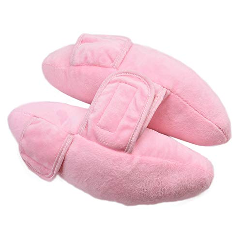 Angzhili Baby Car Seat Head Support Stroller Safety Pillow,Baby Adjustable Toddler Headrest For Car Seat, Banana U-Shape Children Travel Headrest Head Protection Pillow(Pink) #TOP3