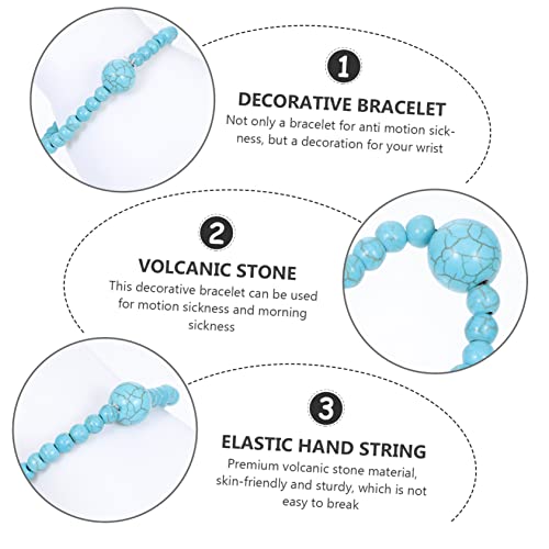 Gogogmee 4 Peças Anti Enjôo Bandas De Náusea De Movimento Ajustável Acupressão Banda De Mar Decoraçã