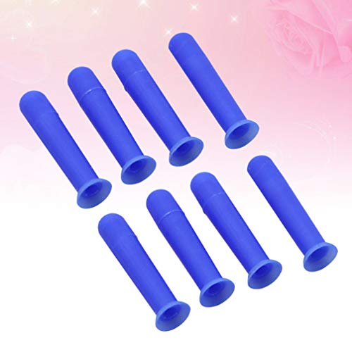 HEALLILY 8Pcs Inserção Da Lente de Contato Portátil Azul Oca Removedor de Inserção Da Lente de Conta