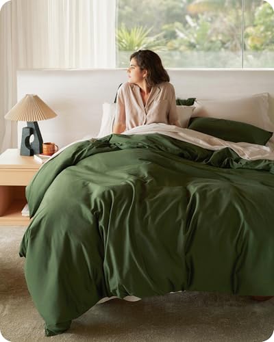10 Best Organic Cotton Duvets for a Cozy, Eco-Friendly Sleep 3 Bedsure Organic Cotton Duvet Cover Set (Queen)